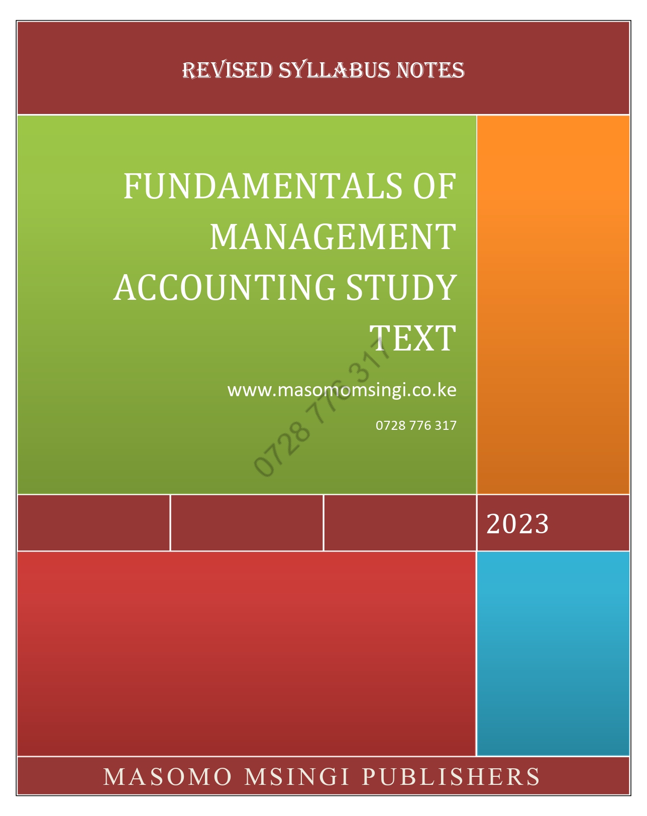 ATD NOTES – FUNDAMENTALS OF MANAGEMENT ACCOUNTING NOTES – MASOMO