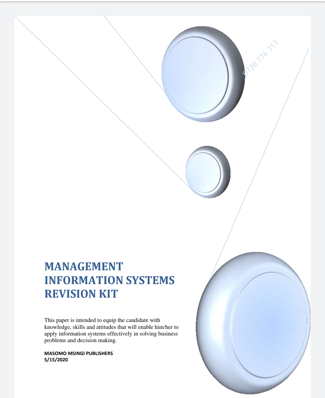 MANAGEMENT INFORMATION SYSTEMS QUESTION AND ANSWER